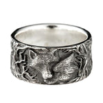 Alfapaar wolf ring