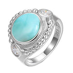 Antieke Larimar ring