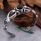 Bangle armband onyx