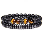 Boheemse Onyx armband