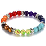 Chakra Echte stenen armband