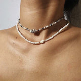 Choker ketting bohemian