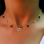 Choker ketting met oog