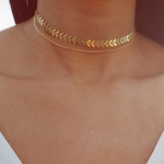 Choker ketting modern