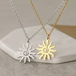 Dames zon ketting