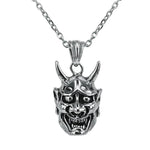 Demon schedel ketting