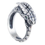 Drakenkop viking ring