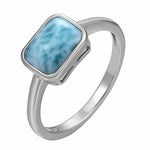 Echte Larimar ring