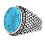 Echte turquoise ring