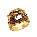 Felle tijger ring