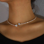 Fonkelende choker ketting