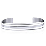 Gladde bangle armband