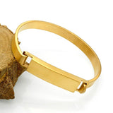 Gouden bangle armband