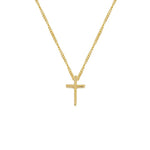 Gouden kruis ketting