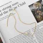 Gouden parel ketting