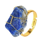 Grote lapis lazuli ring