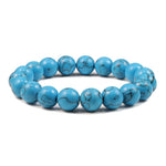 Grote turquoise armband