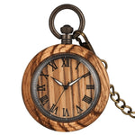 Houten zakhorloge