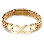 Infinity armband goud