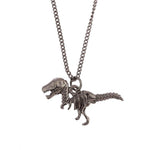 Ketting van dinosaurus fossielen