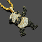 Kinder panda ketting