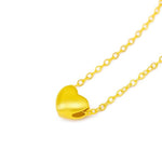 Kleine gouden hart ketting