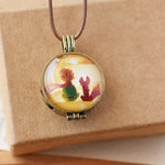 Kleine prins vintage vos ketting