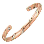 Koperen bangle armband