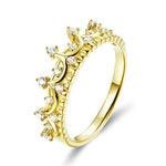 Kroon ring goud