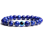 Lapis lazuli oog armband