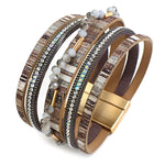 Leren armband damesmode