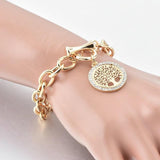 Levensboom Gouden Ketting Armband