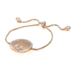 Mevensboom armband rose goud