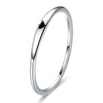 Minimalistische hart ring