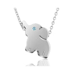 Minimalistische olifant ketting