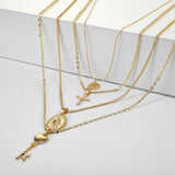 Moderne kruis ketting