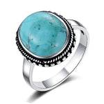 Moderne turquoise ring