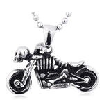 Moto schedel ketting