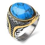 Mysterieuze turquoise ring