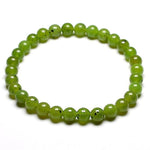 Natuurlijke jade kralen armband