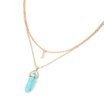 Natuurlijke turquoise ketting