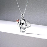 Olifant ketting met hart