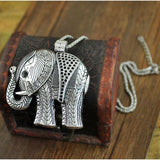 Olifant ketting van zinklegering