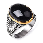 Onyx ring staal