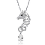 Paardenketting met diamant