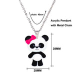 Panda ketting voor meisjes