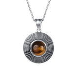 Ronde Tijgeroog Ketting