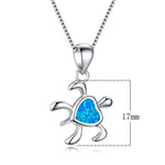 Schildpad ketting hart