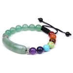 Shambhala Armband 7 Chakra (Aventurijn)