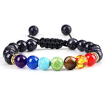 Shambhala armband met 7 chakras en parels